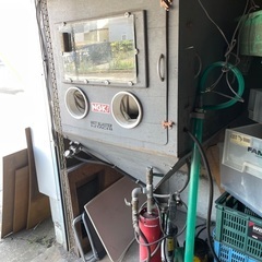 自作サンドブラスト　木製の画像