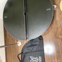 ☆中古品☆DOD ディーオーディー ワンポールテントテーブル TB6-487-BKの画像