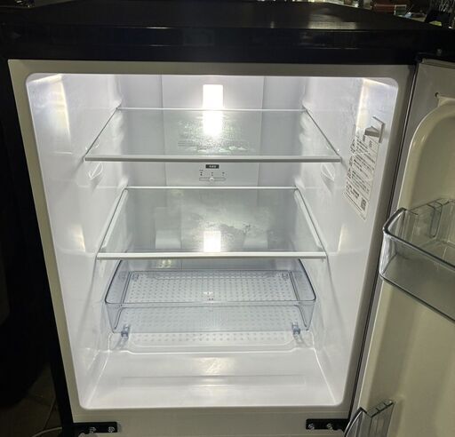 シャープ ノンフロン冷凍冷蔵庫 SJ-D15J-H 2023年製 152L 冷凍58L 冷蔵94L 通電確認済み 【中古】