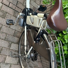 【7/30,31引取希望】パナソニック ビビ 電動自転車 10A ベージュ   使用感ありの画像