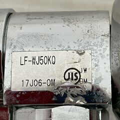 【LIXIL】リクシル 緊急止水弁付 洗濯機用単水栓 LF-WJ50KQ 洗濯 水栓 中古 逆止弁付 JISマーク 水栓金物 DIY 横水栓 ② Y1950の画像