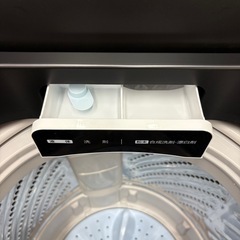 ⭐️HISENSE⭐️ 全自動洗濯機 2024年 5.5kg  美品 大阪市近郊配送無料の画像