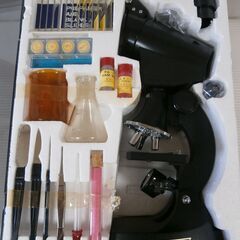 中古 経年品 コピター 顕微鏡 マイクロスコープ 150×-900x 自由研究 理科 観察 実験　の画像