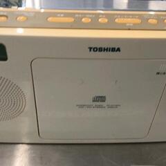0730-014 東芝　ラジオ　CDプレイヤーの画像