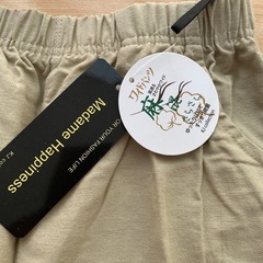 新品 麻ズボンの画像