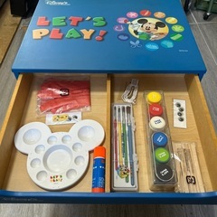 DWE レッツプレイ LET'S PLAY SET お道具箱ミッキーマウスの画像