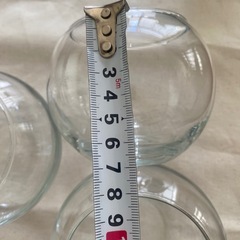 ガラス花器　3つの画像