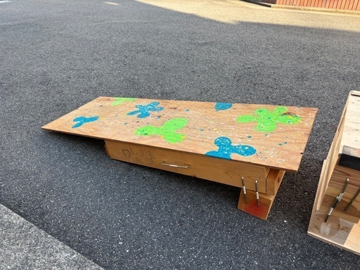 BMX スケートボード ボックス セクション マニュアル 台 カーブ