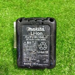 マキタ TD111D 充電式インパクトドライバー バッテリー1個付き ※モード切替部分の表示が剥がれています。【市川行徳店】【店頭取引限定】【中古】管理番号：ITEEBMBR8T6Wの画像