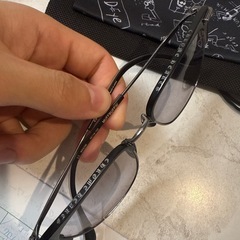 クロムハーツ確実正規品Chrome hearts サングラス メガネ 眼鏡 ハーフリム の画像