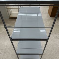 ★リユースのサカイ高崎店★TJ12321 良品計画 スチールラック グレー H119.8×D40×W84 クリーニング済みの画像