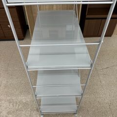 ★リユースのサカイ高崎店★TJ12321 良品計画 スチールラック グレー H119.8×D40×W84 クリーニング済みの画像