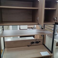 ★リユースのサカイ水戸店★レンジボードブラウンH180×D43×W90クリーニング済みMT5041の画像
