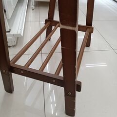 ★リユースのサカイ日立店★HJ7252  ハンガーラック ブラウン H150×D40×W85 クリーニング済み の画像