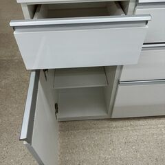 ★リユースのサカイ高崎店★TJ12323  キッチンボード 白 H85.6×D50.5×W119.5 クリーニング済みの画像