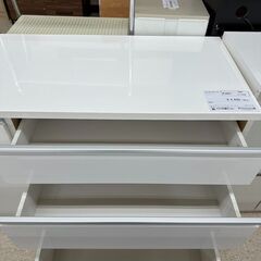 ★リユースのサカイ高崎店★TJ12323  キッチンボード 白 H85.6×D50.5×W119.5 クリーニング済みの画像