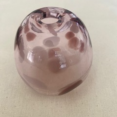 ガラス　花器　一輪挿しの画像