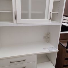 ★リユースのサカイ水戸店★NITORIレンジボードホワイトH180×D40×W100クリーニング済みMT5042の画像