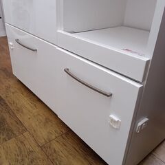 ★リユースのサカイ水戸店★NITORIレンジボードホワイトH180×D40×W100クリーニング済みMT5042の画像