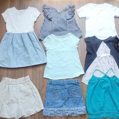 サイズ120 夏物 まとめ売り 女の子 子供服の画像
