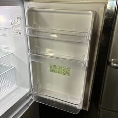 シャープ ノンフロン冷凍冷蔵庫 SJ-D18PJ-W 2024年製 179L 冷凍58L 冷蔵121L 通電確認済み 冷蔵庫 【中古】の画像