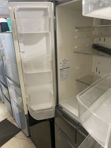 冷蔵庫 No.2061 東芝 2005年製 413L GR-WHFA(XS) 【リサイクルショップ