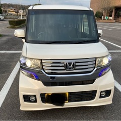 コミ価格　ターボ　NBOX カスタム　修復歴無の画像