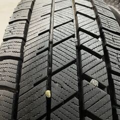 【走行短め】BS BRIDGESTONE BLIZZAK VRX3 165/70R13 13インチ スタッドレス 4本 21年製 ディアスワゴン アトレーワゴン等　(KTA287)クレジットカード QRコード決済可能の画像