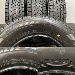 【走行短め】BS BRIDGESTONE BLIZZAK VRX3 165/70R13 13インチ スタッドレス 4本 21年製 ディアスワゴン アトレーワゴン等　(KTA287)クレジットカード QRコード決済可能の画像