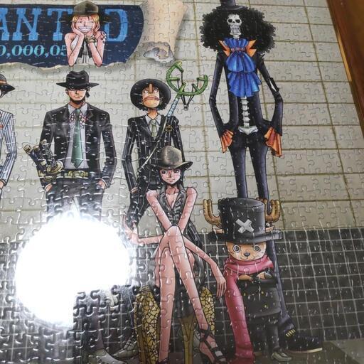 ワンピース1000ピース完成品(枠無し) (かぼちゃん) 布田のその他