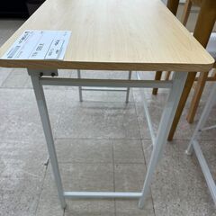 ★リユースのサカイ高崎店★TJ12329  テーブル クリーム H65×D40.5×W80 クリーニング済みの画像