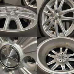 【BS BLIZZAK VRX3 185/60R15】スタッドレス【ECO FORME SE-20 15インチ 5.5J4HPCD100+42】22年製 バリ溝 ヴィッツ アクア ヤリス等 KTA289クレジットカード QRコード決済可能の画像