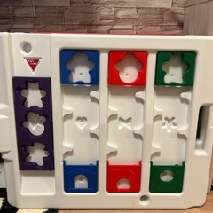 日本育児ベビーサークル8枚セットミュージカルキッズランドDXの画像