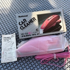 【National製のカークリーナー DC12V専用の車載用掃除機】 ★未使用★の画像