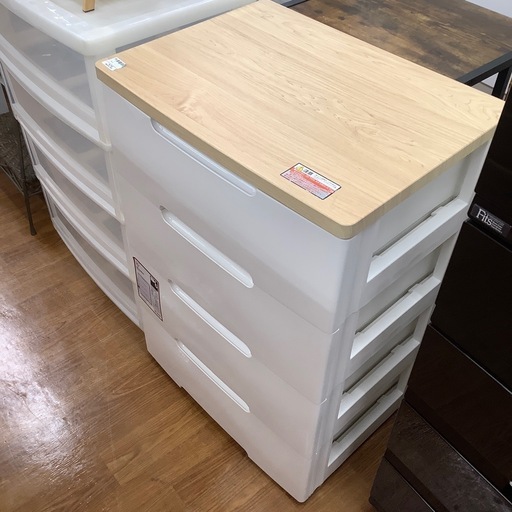 無印良品 4段ローチェスト 【トレファク川越店】