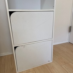 カラーボックス　3段の画像