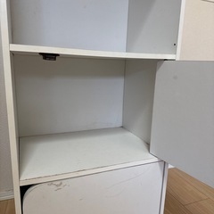 カラーボックス　3段の画像