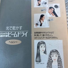 【National遠赤外線置き型シルキィドライヤ－】★未使用★の画像