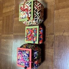牛乳パック　リサイクル小物箱の画像