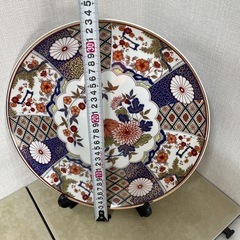 美濃乃国　井之口窯　啓山作　大皿の画像