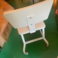 【インダストリアル風】キャスター付き スチールチェア／作業椅子／店舗什器にも◎ の画像
