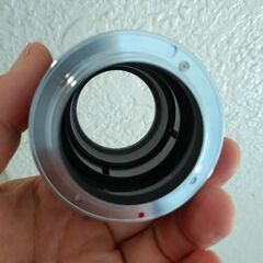 美品　ヘリコイド付 M42マウントレンズ → SONY Eマウントアダプターの画像