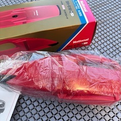 【昭和レトロ 家電 National ハンディクリーナー BH-616レッド】の画像