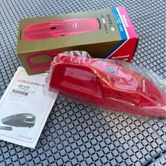 【昭和レトロ 家電 National ハンディクリーナー BH-616レッド】の画像