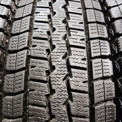 【走行短め】DUNLOP WINTER MAXX SV01 155/80R14 88/86N LT 14インチ スタッドレス 4本 23年製 プロボックス サクシード等　(KTB310)クレジットカード QRコード決済可能の画像