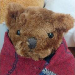 0730-232 クマぬいぐるみ　TULLY'Sの画像