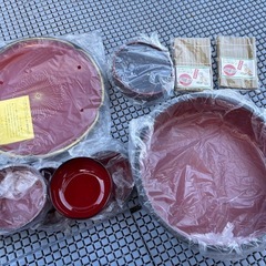 【日本の伝統工芸品である漆器（しっき）のそうめん器セットです】★未使用★の画像