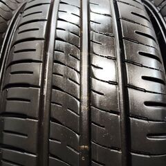DUNLOP ENASAVE EC204 185/70R14 14インチ 夏タイヤ 4本 21年製 バリ溝 アリオン プレミオ ノート等　(KTB311)クレジットカード QRコード決済可能の画像