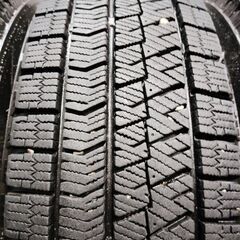 BS BRIDGESTONE BLIZZAK VRX3 175/65R14 14インチ スタッドレス 4本 22年製 バリ溝 ノート デミオ キューブ コルト ベリーサ等　(KTB313)クレジットカード QRコード決済可能の画像
