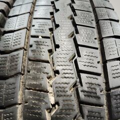 DUNLOP WINTER MAXX LT03 215/70R17.5 118/116L LT ライトトラック用 スタッドレス 6本 22年製 コースター ダイナ キャンター等　(KTT635)クレジットカード QRコード決済可能の画像